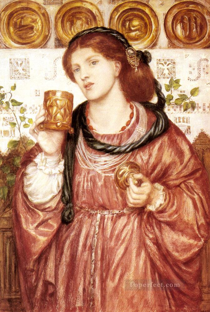 The Loving Cup Pre Raphaelite Brotherhood Dante Gabriel Rossetti Oil Paintings
